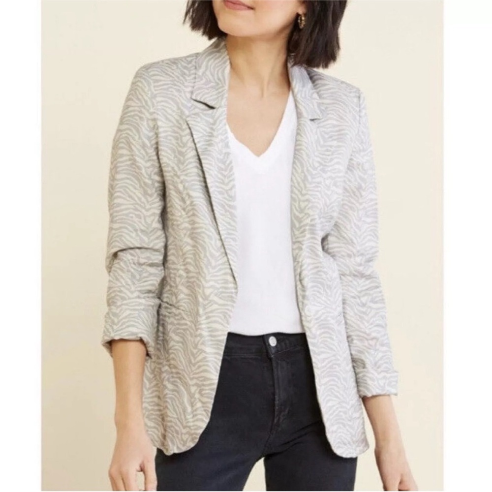 Zebra Print Women's Blazer